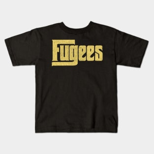 Fugees Old Retro Distressed Vintage 80's/90s Rap HipHop Logo Kids T-Shirt